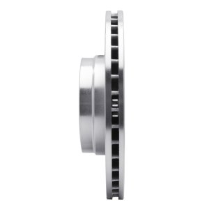 Land Rover Range Rover Brake Rotor (1) - Front Left - R1 Concepts - Drilled & Slotted - Silver - `03-`05